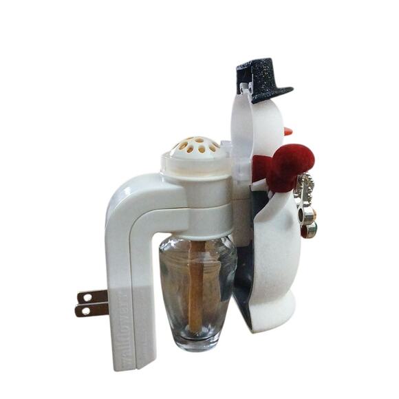 Bath & Body Works Snowman Nite Lite Wallflower Plug-In Diffuser Fragrance READ - Picture 5 of 8